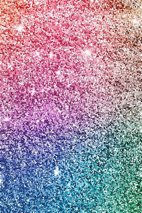 Colorful Glittery Rainbow Background Texture Free Image By Rawpixel