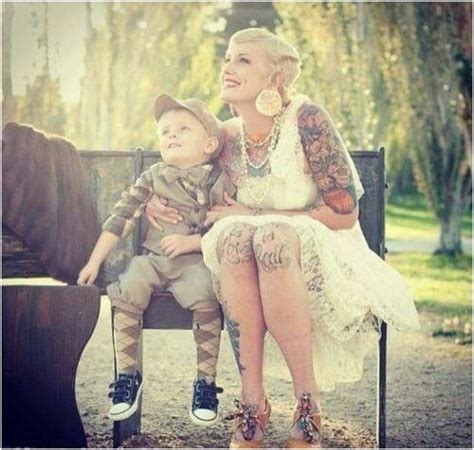 Inked And Beautiful Photos Of Loving Tattooed Mothers Parent