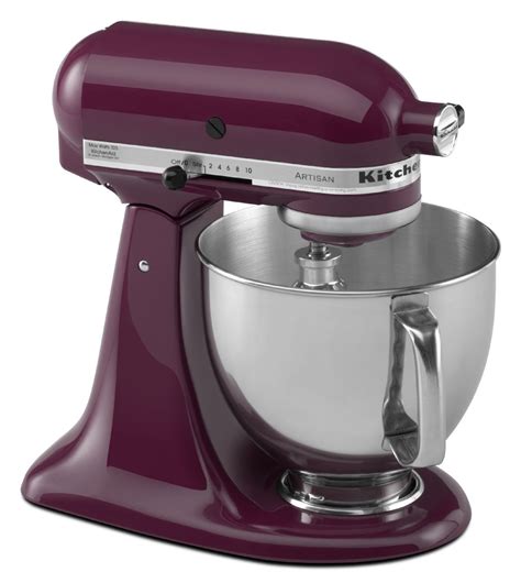 Whether you are making cookies for your kids or a cake for a family party, kitchenaid stand mixers help get the taste and texture of the dough just right. KitchenAid Artisan Boysenberry Stand Mixer - KSM150PSBY