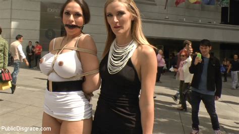 Big Tit Spanish Supermodel Bound Dragged Through Madrid City Center