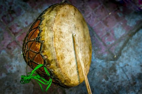 Nagara Drum Musical Instrument Used In Rural India Stock Photo