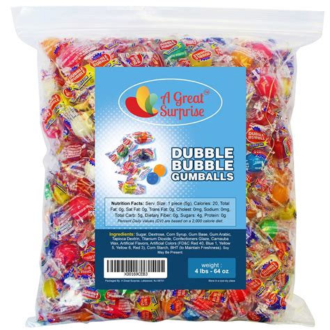 Buy Dubble Bubble Gumballs Dubble Bubble Gum Double Bubble Gum