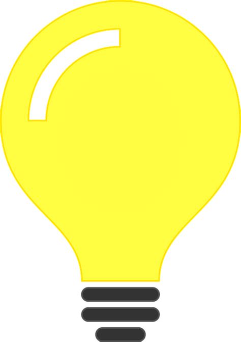 Die Glühbirne Licht Birne Kostenlose Vektorgrafik Auf Pixabay Pixabay