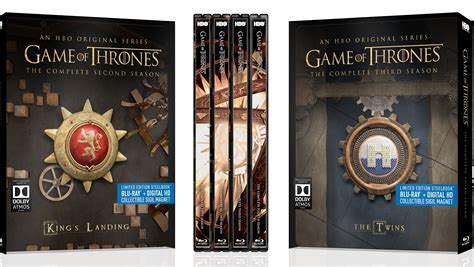 Game Of Thrones Steelbooks Seasons 3and4 Arrived Early Today Dvdcollection