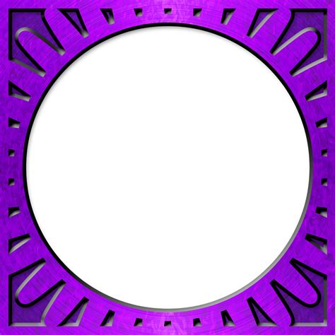 Presentation Photo Frames: Round, Style 49