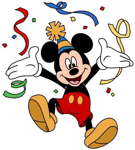 Mickey Png Disney Birthdays And Parties Clip Art Disney Clip Art Galore