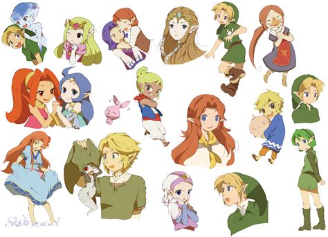 Zelda Games Characters Cast Zelda Characters Legend Of Zelda Game