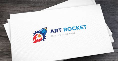 Art Rocket Logo Template Graphic Templates Envato Elements