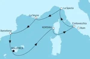 Mein Schiff Westliches Mittelmeer Kreuzfahrt Routen Angebote Kreuzfahrt Org