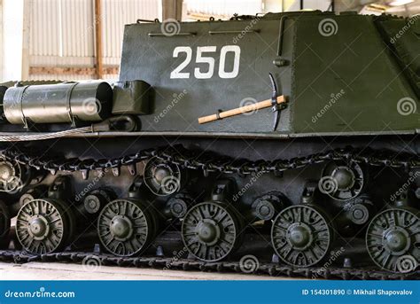 Soviet Self Propelled Gun Editorial Image Image Of Green 154301890