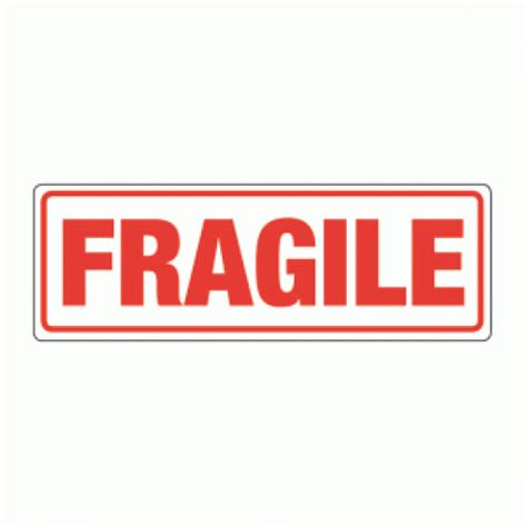 Sourcing guide for fragile sticker paper: Fragile labels 500 per roll signs