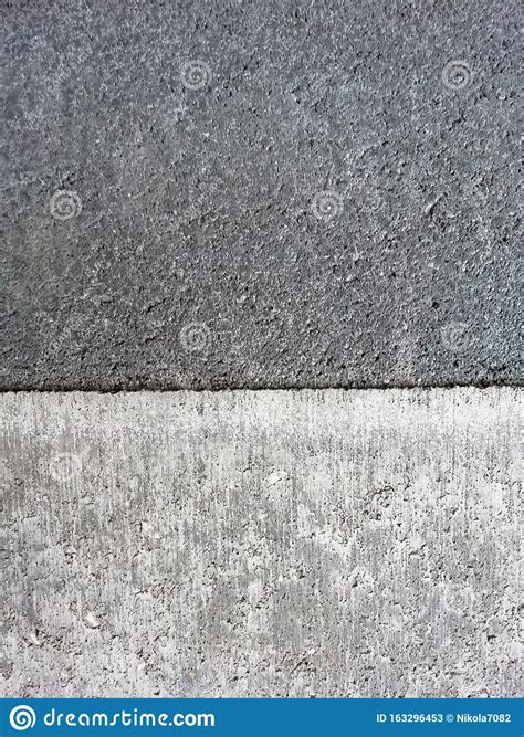 A Concrete Curb Near The House My Porch Stock Image Image Of Sidewalk