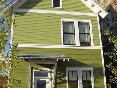 Using green paint in your home can not only be bold and make a huge statement but it can also be if you're interested i recently wrote another post on the best white paint colors to use in your home! Olive Green Exterior House Paint Popular Picture ...