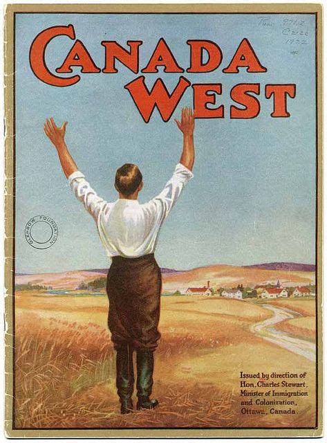 My New Home Canada History Vintage Posters Canadian History