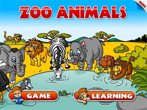 ‎animals Zoo And Farm Kids Hd By 22learn On The App Store