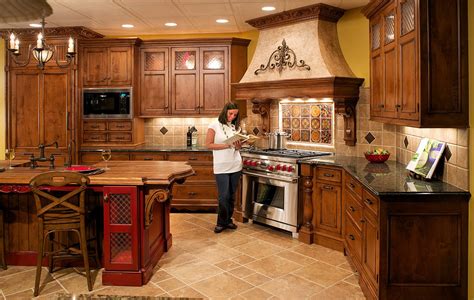 Tuscan Inspired Kitchen Cabinets