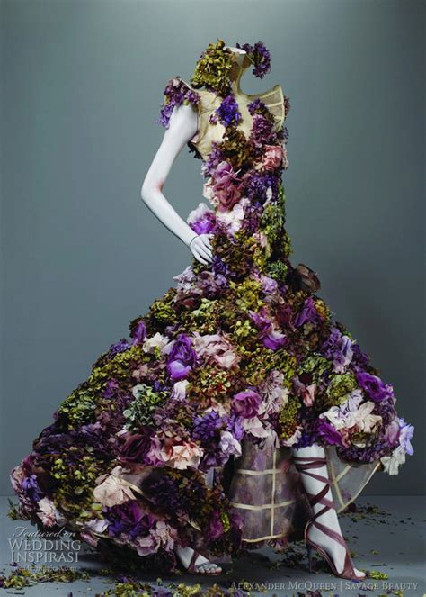 Alexander Mcqueen Wedding Dress Inspiration From The Savage Beauty