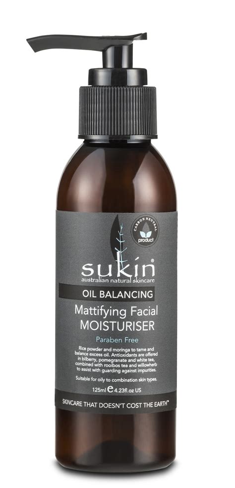 Sukin Oil Balancing Mattifying Facial Moisturizer 125ml