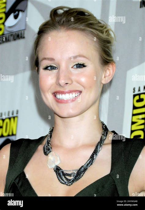 Kristen Bell At Comic Con International San Diego 2009 Held At The