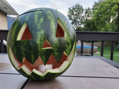 Move Over Pumpkins Carving Watermelons Are The New Fruit To Turn Into