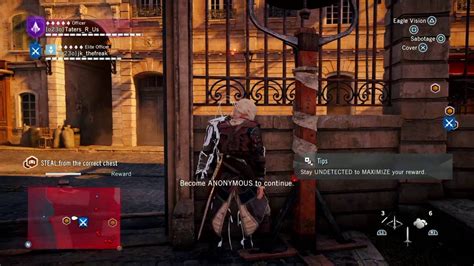 Assassin S Creed Unity Co Op Mission Youtube