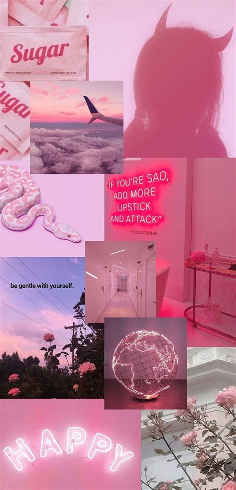 Lockscreen Pink Aesthetic Pink Orange Sugar Pink Pastel Aesthetic