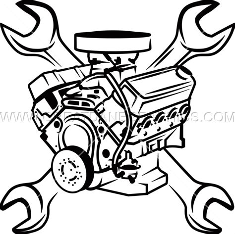 Engine Clipart Drawing Engine Drawing Transparent Free For Download On