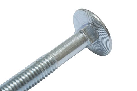 Carriage Bolts Galvanized M12 X 180 Mm Quick Delivery Wovar