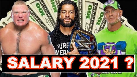 Top 10 Highest Paid Wwe Superstars In 2021 Wwe Superstars Salary 2021 Roman Brock Cena