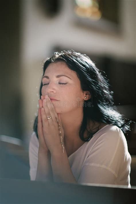 Woman Praying Stock Photo Image Of Grace Christ Belief 59043468