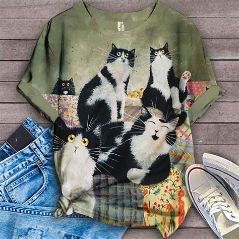 Cat Tee Cat Tee Shirts Cat Tee Cat Shirts