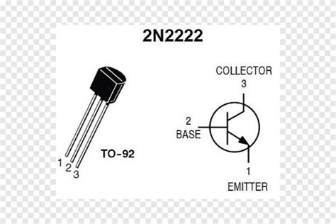 Bc548 Bipolar Junction Transistor Npn 2n2222 Angle 54 Off