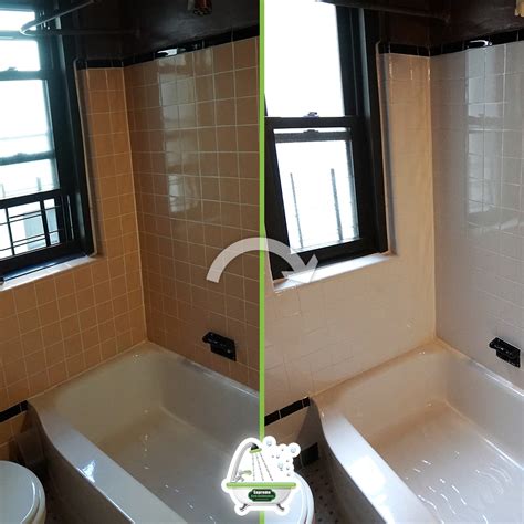 It can depend on your location and a variety of other factors. Before and After | Bathtub Liner Removal Brooklyn | Sink ...