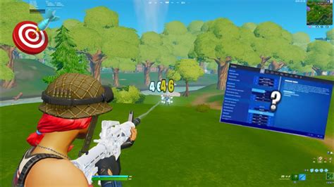 so i found the most overpowered fortnite aimbot settings best settings in fortnite youtube