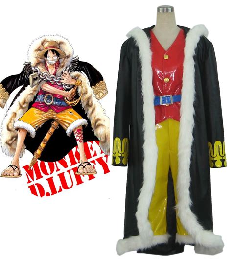 One Piece Monkey·d·luffy The New World Captain Cosplay Costume Op Cos