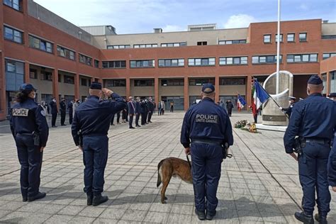 Limage Les Policiers De Toulouse Rendent Hommage à Leurs Collègues Tués En Service Actu Toulouse