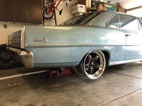 New Wheels For My ‘66 Chevy Ii Just Need To Get The Tires Mounted And
