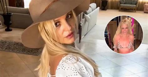 Britney Spears Unleashes Her Wild Side While Gyrating Twirling On A