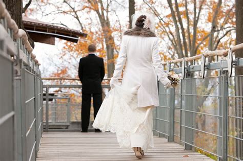 A Unique Venue For A Unique Bride Out On A Limb At Morris Arboretum