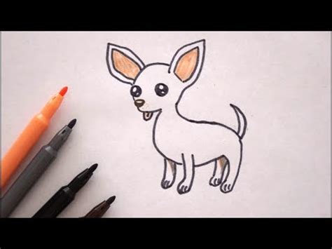 Was tun die tiere, wenn sie sprechen? Chihuahua malen - Hund zeichnen - How to draw a Dog ...