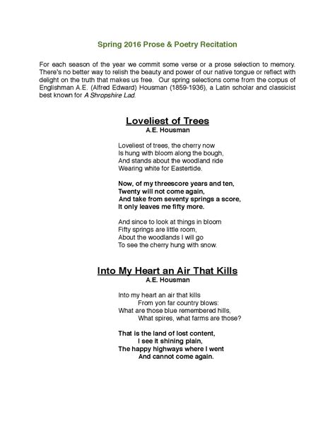 The cbse class 10 english poem explanation is designed to enable the student to easily grasp the concepts and help them prepare for the examinations in the respective subject. Poems For Recitation Class 10 / Poems For Recitation / To fling my arms wide in some place of ...