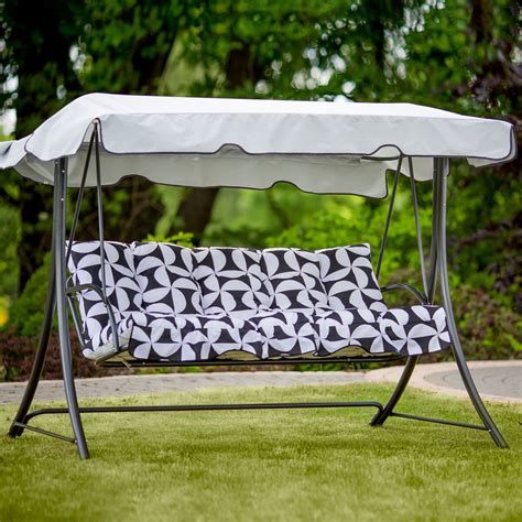 Replacement Swing Cushions Set With Canopy Piemont H020 07pb Patio