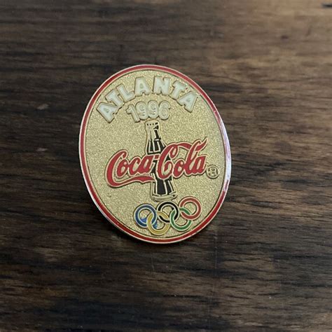 1996 Atlanta Summer Olympic Games Enamel Lapel Pin Vi Gem