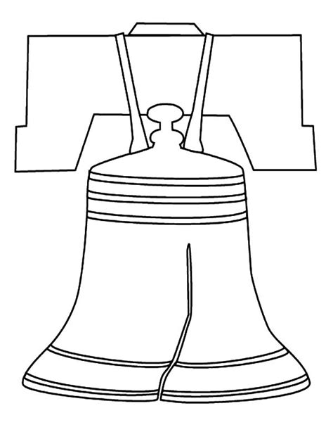 Download Liberty Bell Coloring Page Printable Background Infortant
