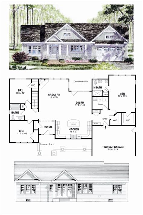 Dream Home Small House Plans House Plans Ranch House