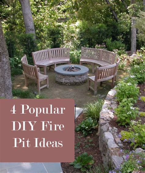 If space is an issue, make this tabletop version. 4 Popular DIY Fire Pit Ideas (1) - How To Build It