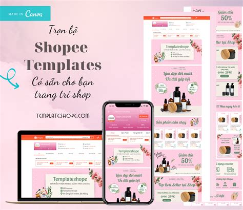 Shopeelazada Templates Ngành Mỹ Phẩm Sắc đẹp Sức Khỏe