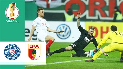 Gelios, kirkeskov, thesker, walhl, dehm, meffert, lee, hauqtmann, reese, mees, serra. Holstein Kiel vs. FC Augsburg 0-1 | Highlights | DFB-Pokal ...