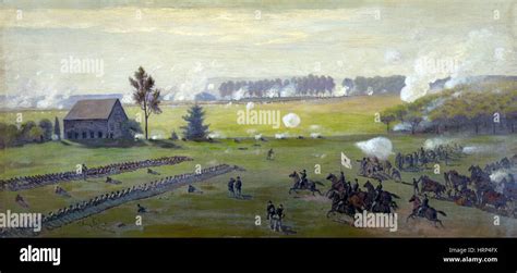 La Guerra Civil Americana la Batalla de Gettysburg 1863 Fotografía de