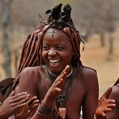 Black Beauty African Tribes African Women African Art Himba Girl